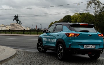 Новый Chevrolet Trailblazer доехал до Санкт-Петербурга